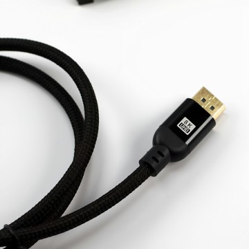Cable HDMI 2.1 8K trenzado, 2 m